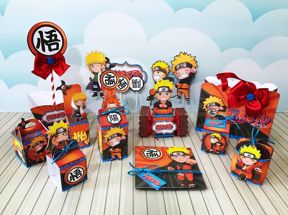 Kit Festa Naruto Completo 02 - Festcolor